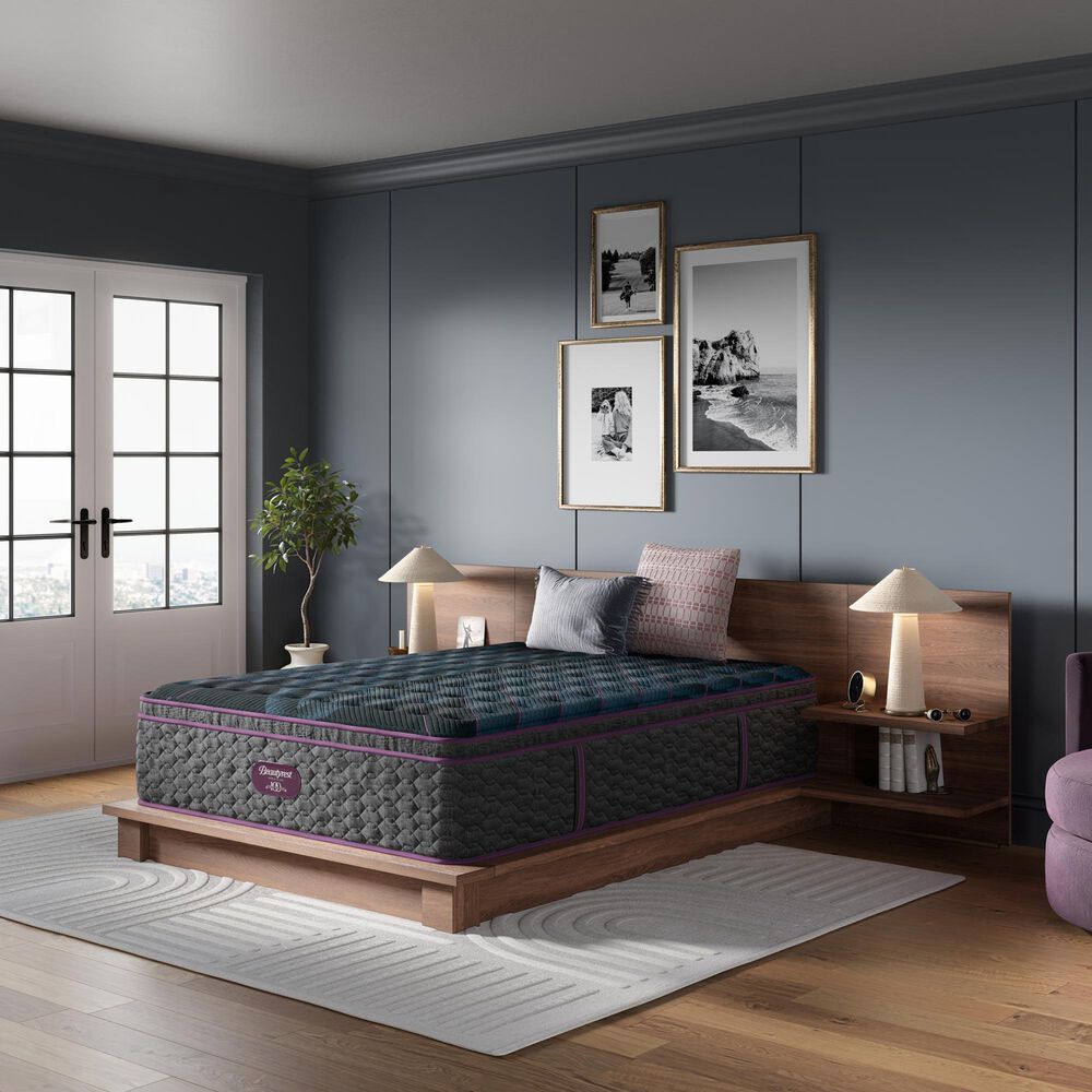 Beautyrest World Class Level Three Medium Pillow Top Queen Mattress, , large