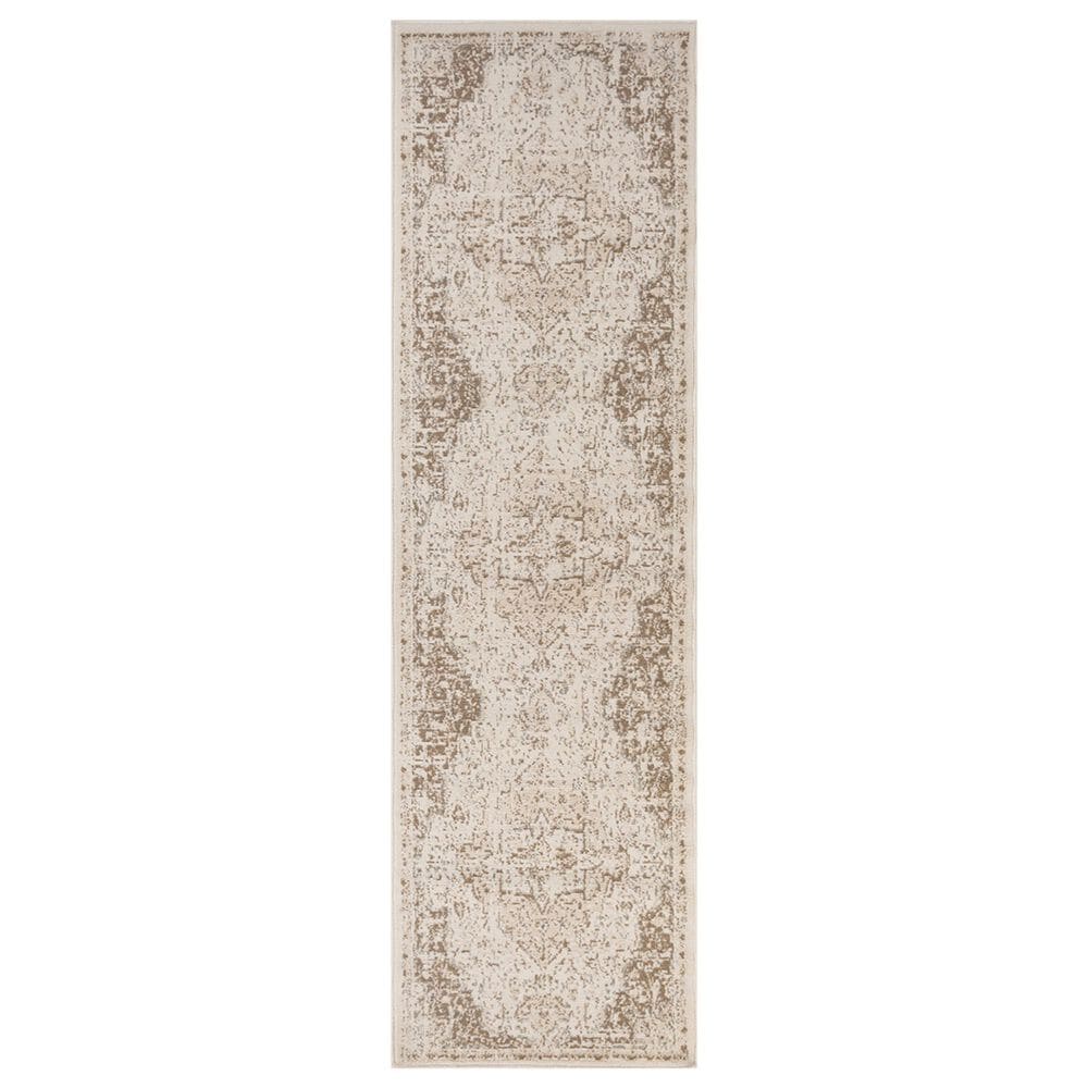 Amer Rugs Alpine 2"7" x 10" Light Cream Runner, , large