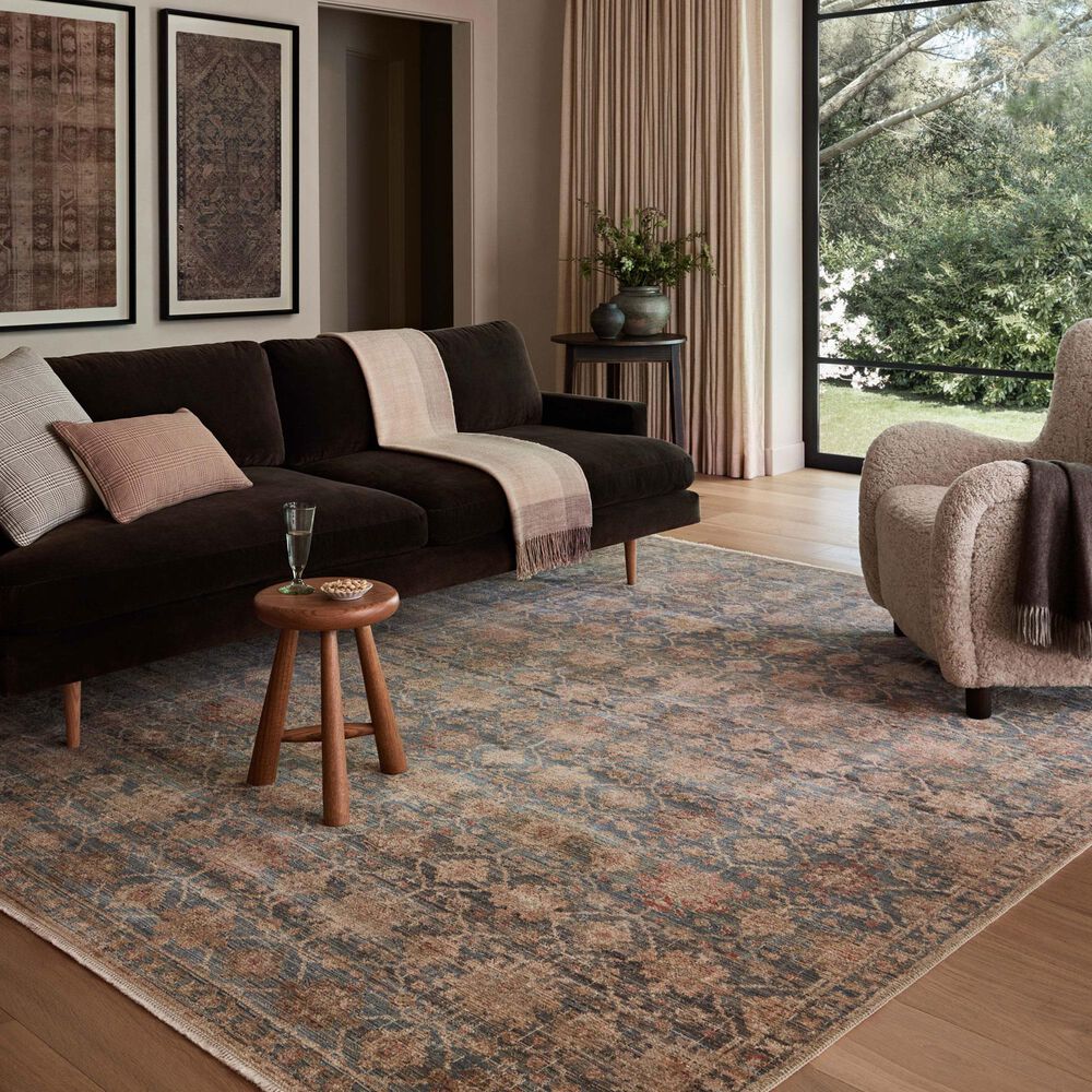 Amber Lewis x Loloi Molly Ocean and Sunset 9&#39;6&quot; x 13&#39;6&quot; Area Rug, , large