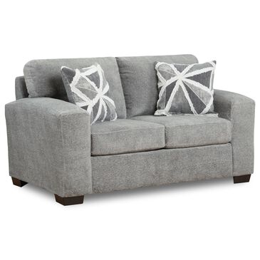 Arapahoe Home Stationary Loveseat in Posh Grey, , large