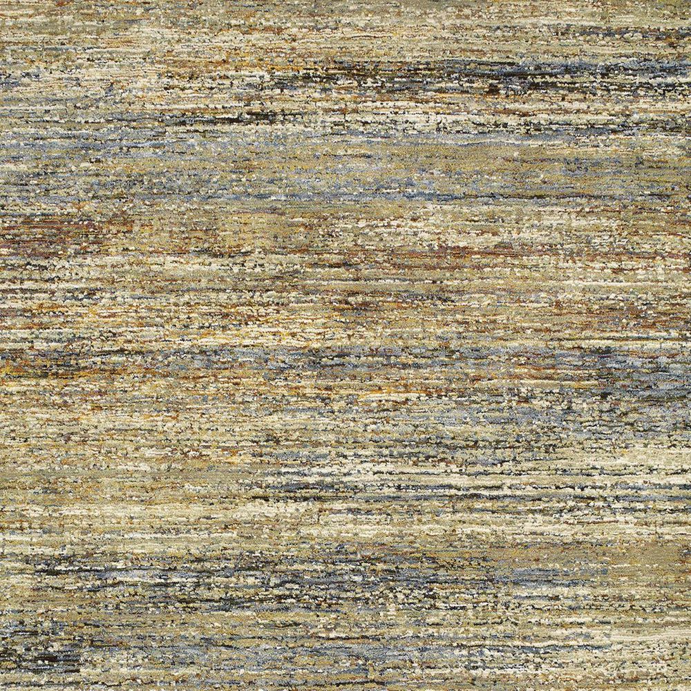Oriental Weavers Atlas 8037J 2&#39;6&quot; x 12&#39; Gold and Green Runner, , large
