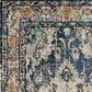 Safavieh Monaco MNC243N-3SQ 3" x 3"  Navy/Light Blue Square Rug, , large