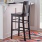 Linon Home Decor Jace Bar Stool in Dark Brown, , large
