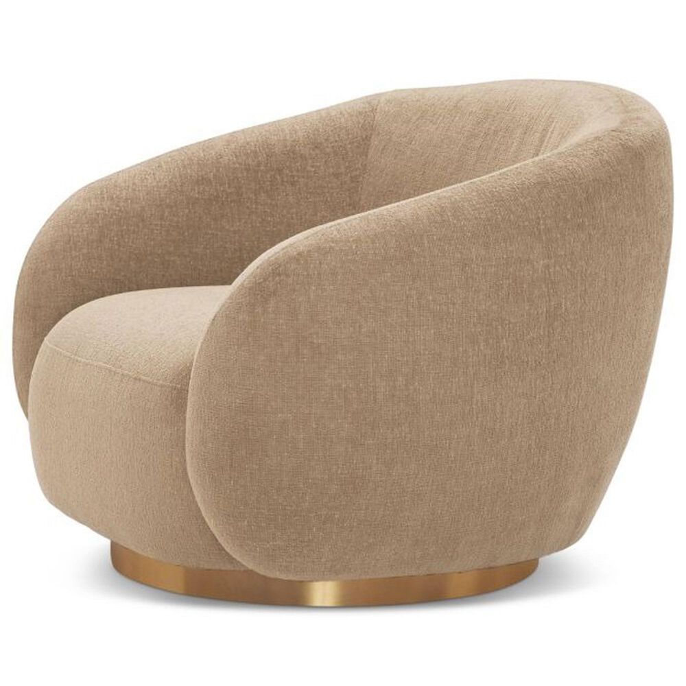 Eichholtz Brice Swivel Chair in Stratfort Sand, , large