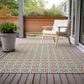 Dalyn Rug Company Marlo 10" x 14" Orange Indoor/Outdoor Area Rug, , large