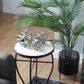 Maple and Jade Abstract Star Sculpture in Silver (Set of 3), , large