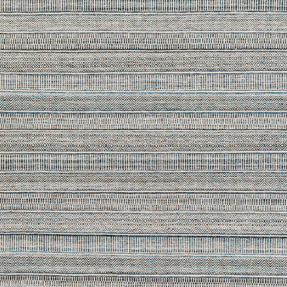 Surya Lily Beige, Charcoal, Bright Blue and Medium Brown 10&#39; x 14&#39; Area Rug, , large