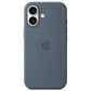 Apple Silicone Case with MagSafe for iPhone 17 in Anchor Blue, , large