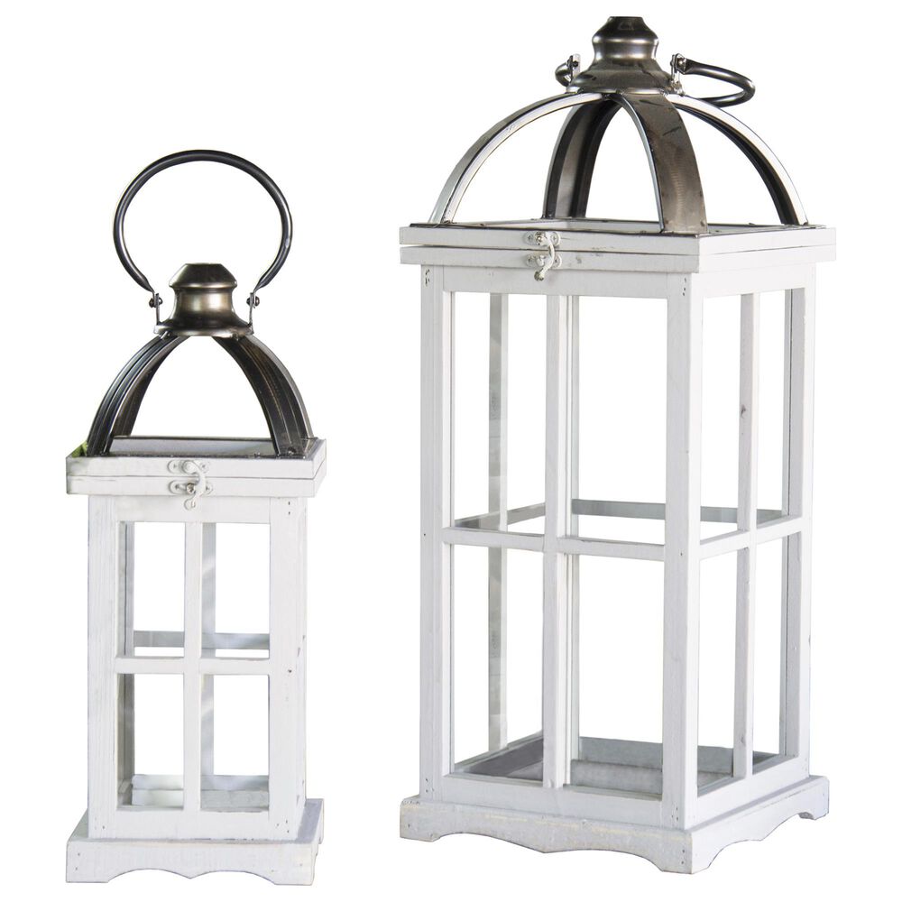 VIP Home and Garden American Mercantile Lantern (Set of 2), , large