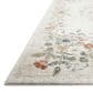 Rifle Paper Co Laurel Strawberry Fields 5"3" x 7"8" Cream Area Rug, , large