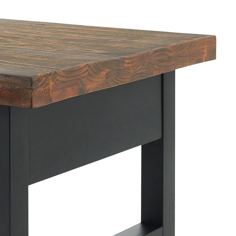 Timberlake Pomona Occasional Table Set in Black and Natural &#40;Set of 4&#41;, , large