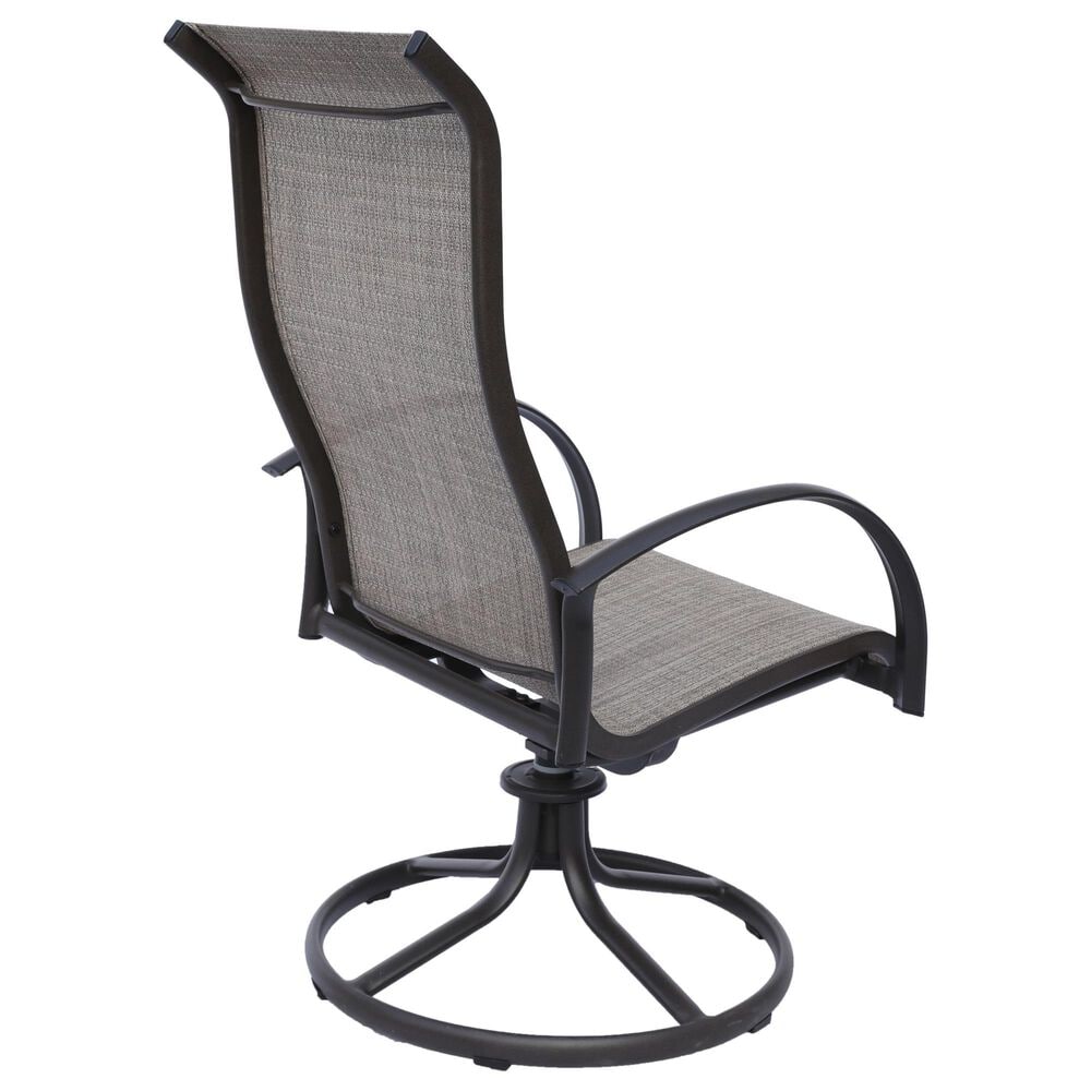 GatherCraft Galatia 7-Piece Rectangular Patio Dining Set in Bronze, , large