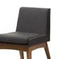 Baxton Studio Nexus Side Chair with Dark Grey Cushion in Walnut Brown (Set of 2), , large