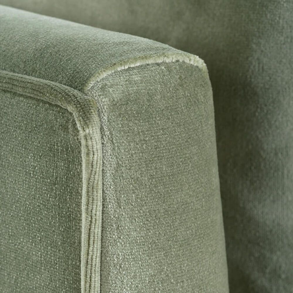 Rowe Furniture Madeline 90&quot; Stationary Sofa in Sage Velvet, , large