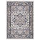 Safavieh Astoria 4" x 6" Blue and Rust Area Rug, , large