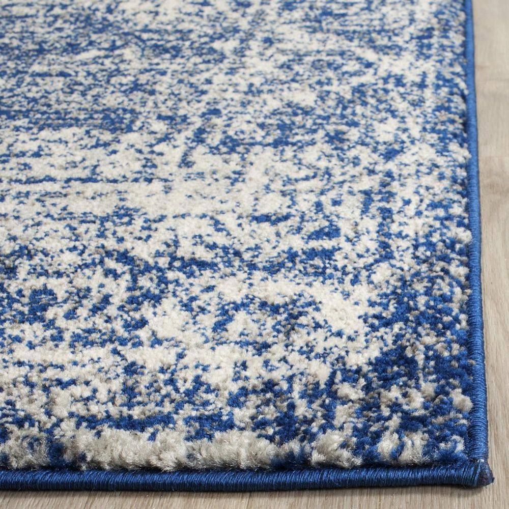Safavieh Evoke EVK270A 2&#39;2&quot; x 13&#39; Navy and Ivory Runner, , large