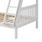Forest Grove Twin over Full Mission Bunk Bed in White, , large