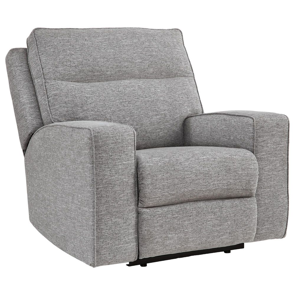 Ashley Biscoe Power Recliner in Pewter, , large