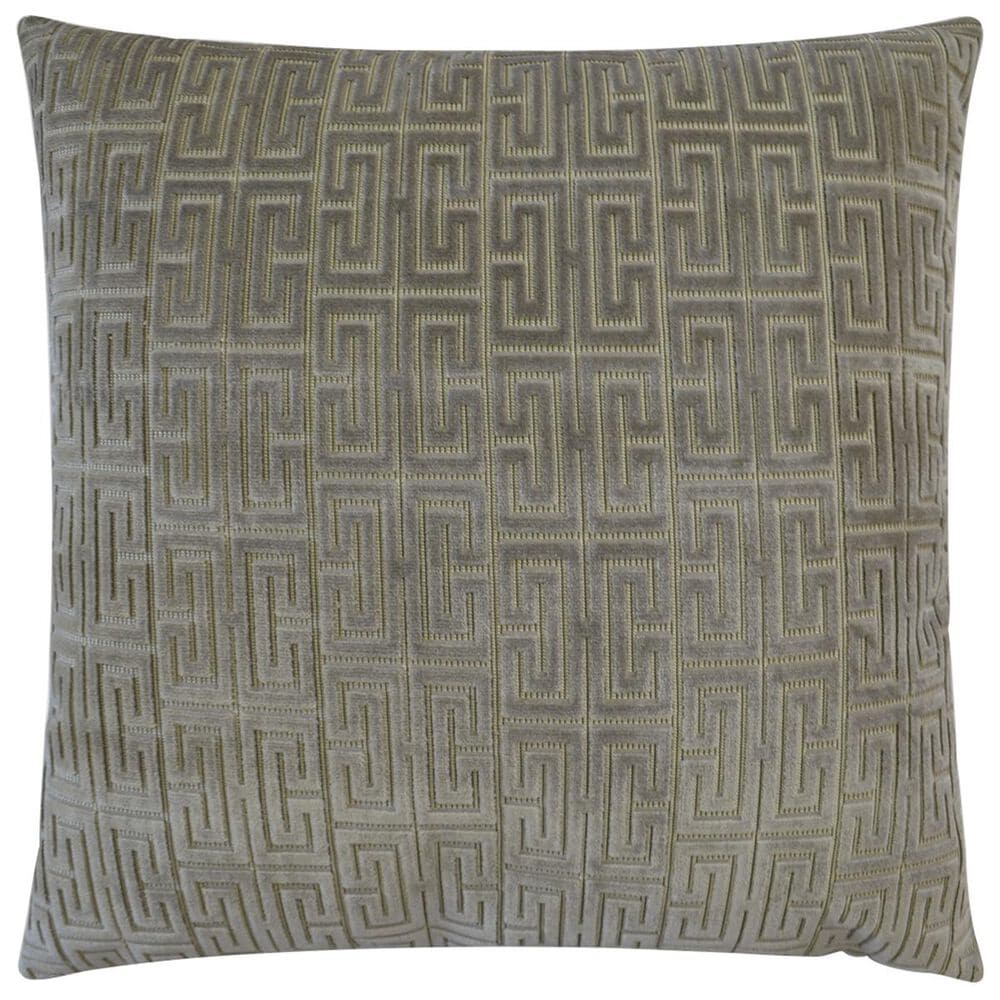 D.V.Kap Inc 24" Feather Down Decorative Throw Pillow in Razzle Dazzle-Silver, , large