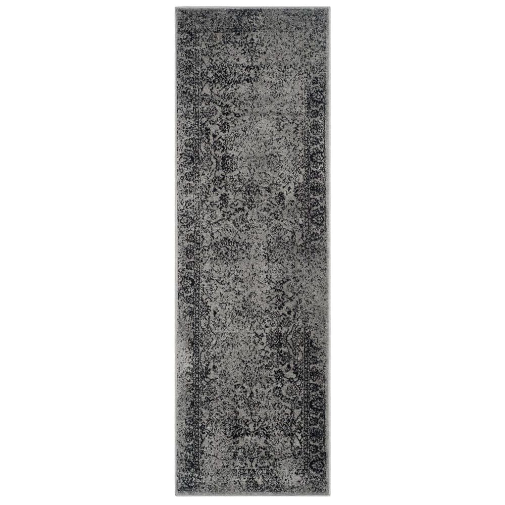 Safavieh Adirondack ADR109B-212 2"6" x 12" Grey/Black Runner, , large