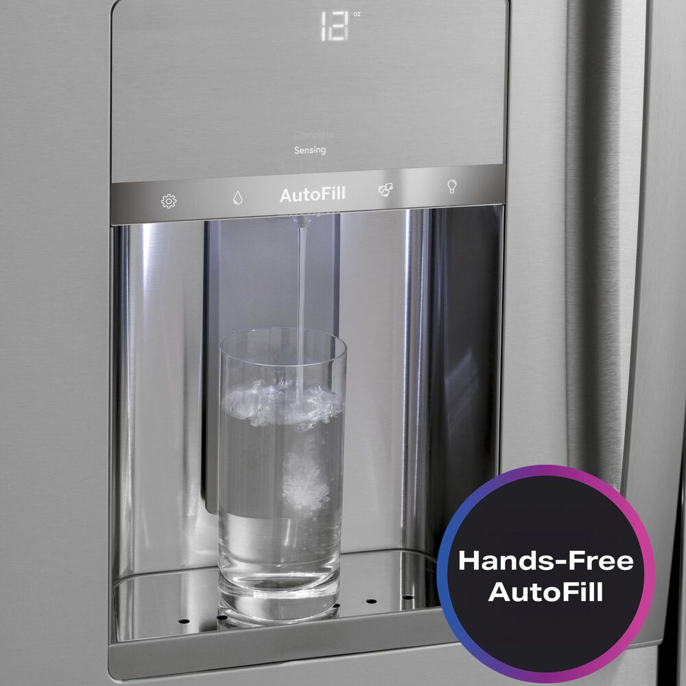 GE Appliances 22.4 Cu. Ft. 4-Door French-Door Refrigerator with Door In Door in Fingerprint Resistant Stainless, , large