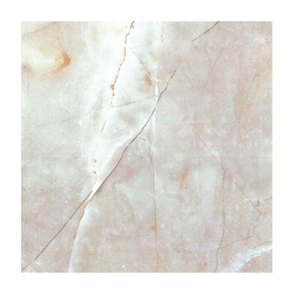 Eleganza Classic Azure Polished 18" x 18" Porcelain Tile, , large