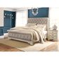 Ashley Realyn King Sleigh Bed in Chipped White, , large