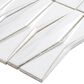 Soho Studio Baroque Adwick Natural 13" x 16" Ceramic Mosaic Sheet, , large