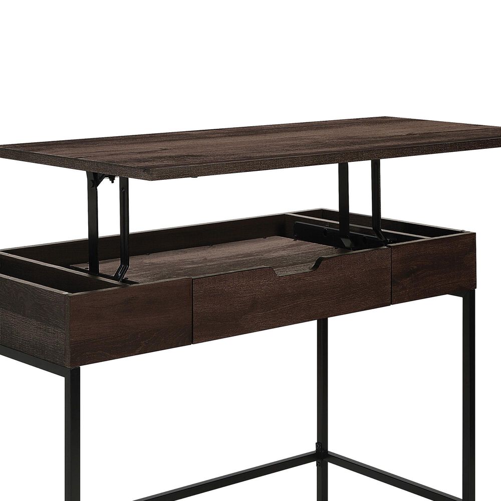OSP Home Contempo Sit-To-Stand Adjustable Height Desk in Ozark Ash, , large