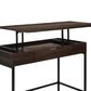 OSP Home Contempo Sit-To-Stand Adjustable Height Desk in Ozark Ash, , large