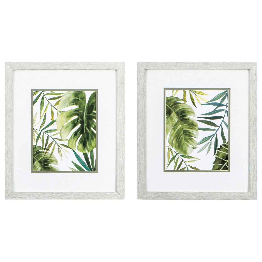 Propac "Tropical Mix" Wall Art in Green (Set of 2), , large