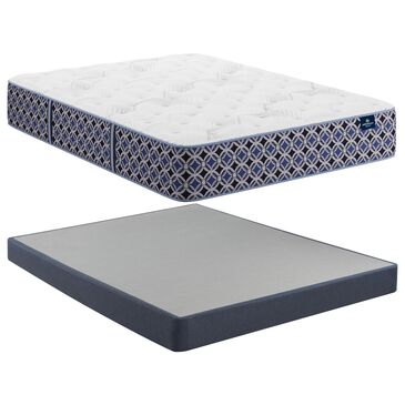 Serta Perfect Sleeper Select Aksarben Plush Twin Mattress with Low Profile Box Spring, , large