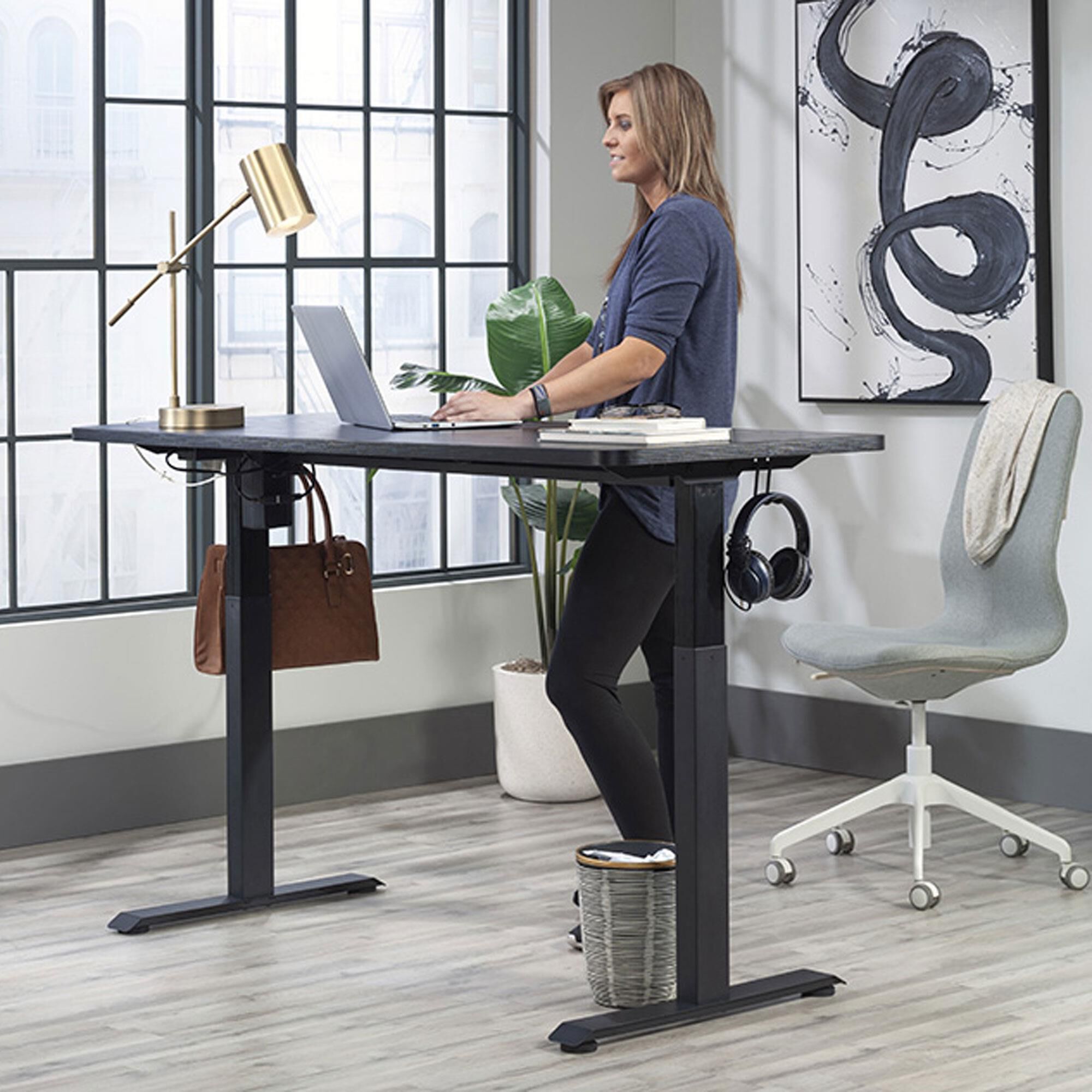 Sauder Adjustable Height Desk