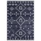 Safavieh Adirondack ADR208N 3" x 5" Navy and Silver Area Rug, , large