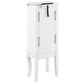 Linden Boulevard White 4 Drawer Jewelry Armoire in White, , large