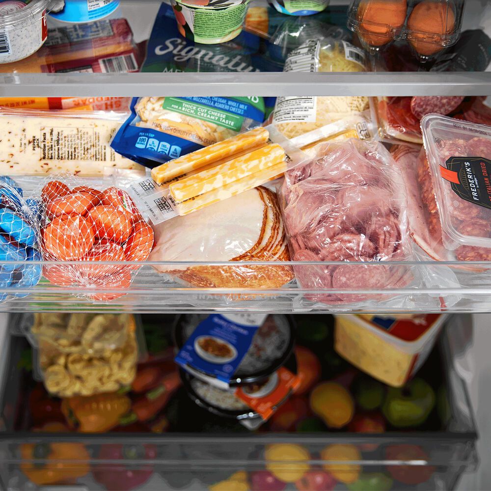 Maytag 21 Cu. Ft. Top Freezer Refrigerator with Garage Mode in Fingerprint Resistant Stainless Steel, , large