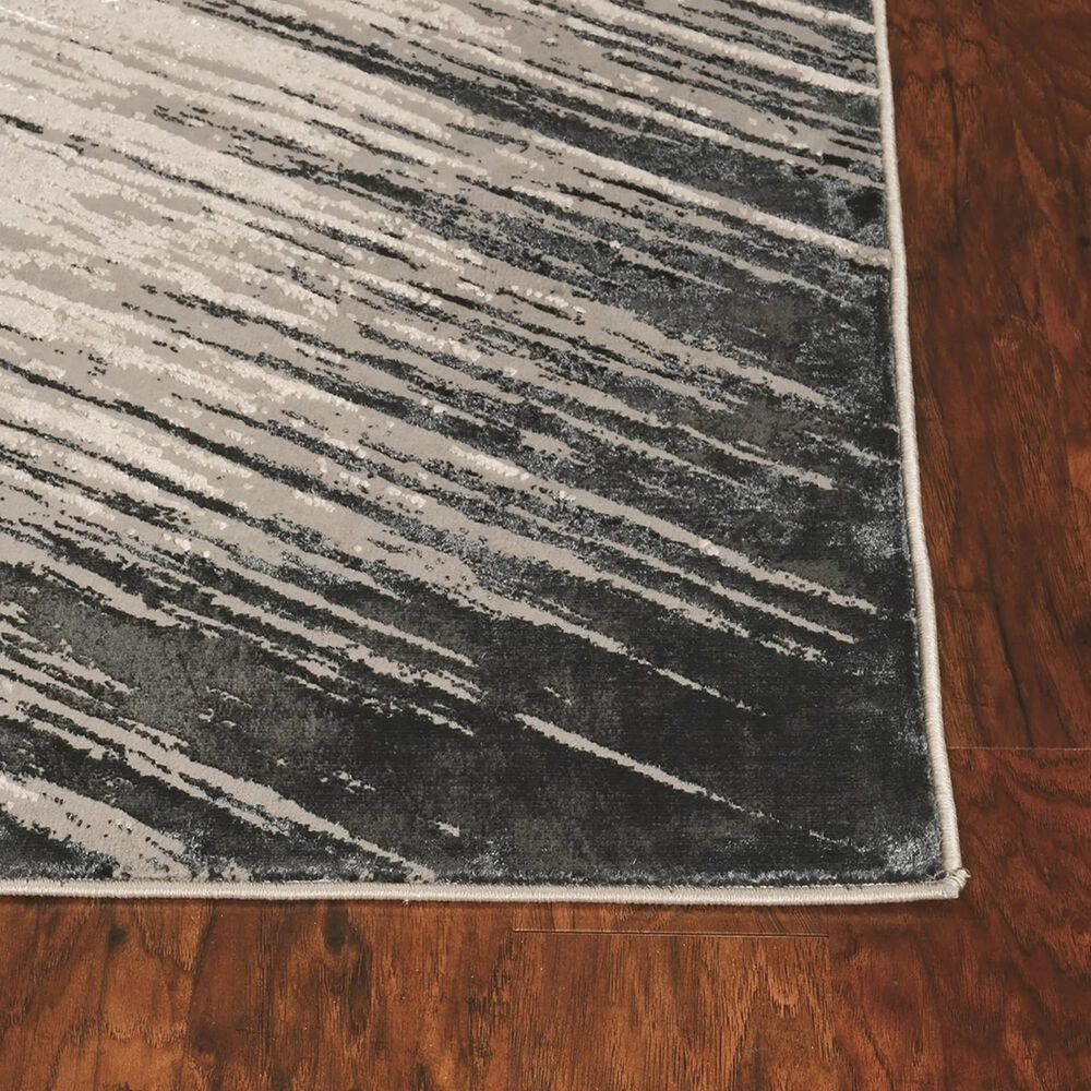 Kas Oriental Rugs Luna Nova 3&#39;3&quot; x 4&#39;11&quot; Silver and Grey Area Rug, , large