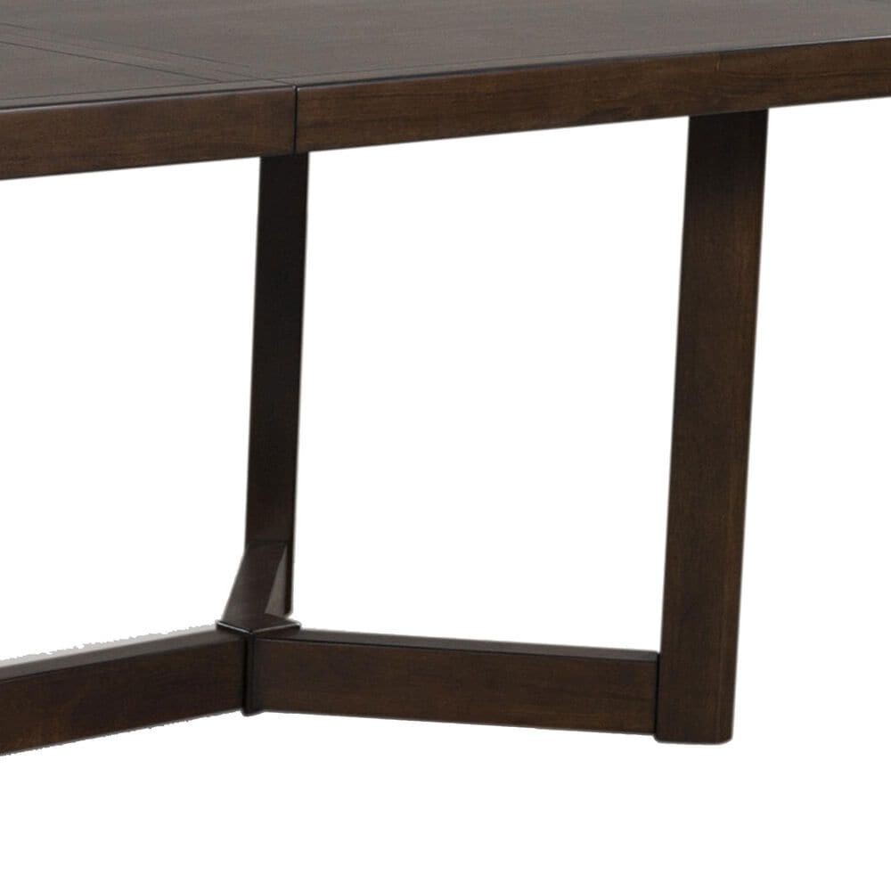 MILLENNIUM Dilenno 7-Piece Rectangular Dining Set in Rich Warm Brown, , large