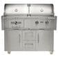 Coyote Outdoor 50" Hybrid Built-In Natural Gas Grill in Stainless Steel, , large
