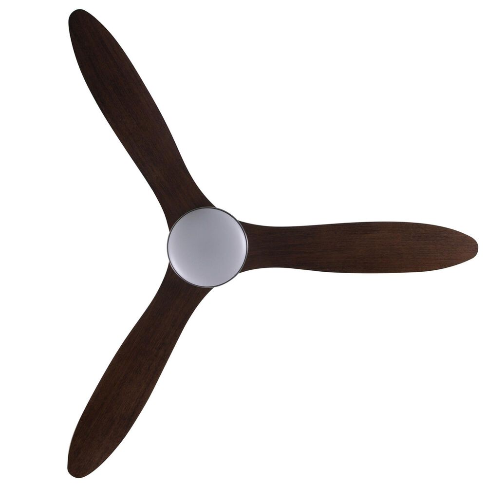 Beacon Lighting Whitehaven 56&quot; Indoor/Outdoor Ceiling Fan with LED Light in Brushed Chrome, , large
