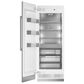 Monogram 30" Integrated Column Freezer with Left Handle- - Panel Sold Separately, , large