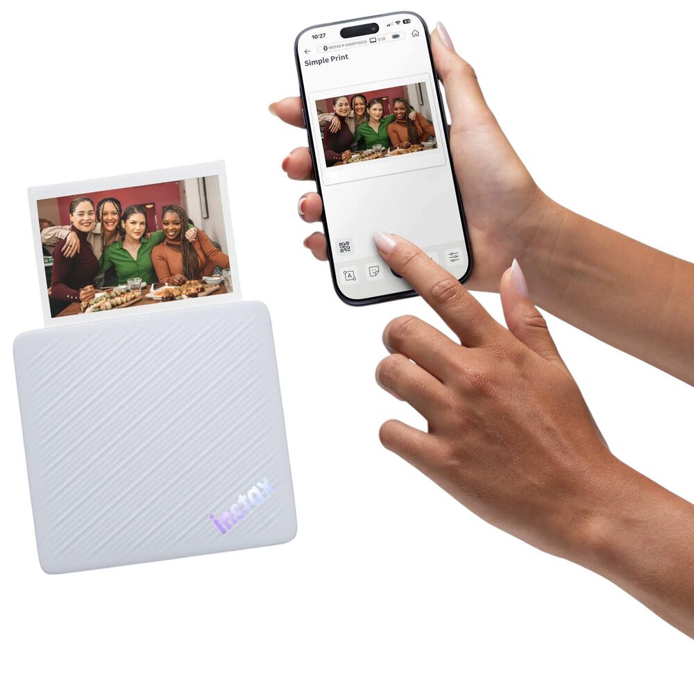 Fujifilm Instax Link WIDE 2 Smartphone Printer in Blue, , large
