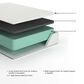Ashley Chime 12" Memory Foam Extra Plush Tight Top King Mattress, , large
