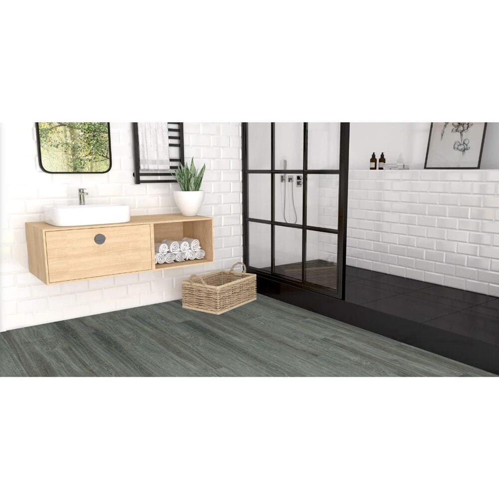 Armstrong Lutea Zen Content Greige 7&quot; x 60&quot; Luxury Vinyl Plank, , large