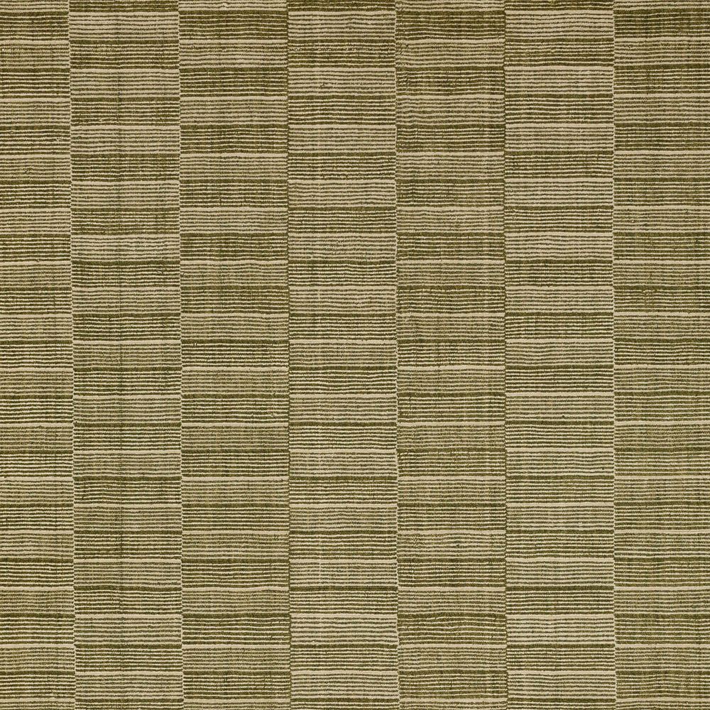 Karastan Broken Stripe 5&#39; x 8&#39; Moss Area Rug, , large