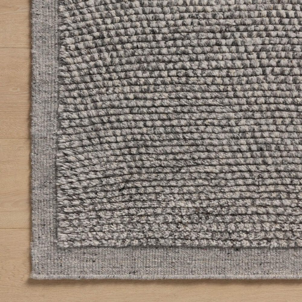 Amber Lewis x Loloi Asher 5&#39;6&quot; x 8&#39;6&quot; Slate Area Rug, , large