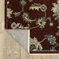 Oriental Weavers Capella Red and Multicolor 7"10" x 10"10" Area Rug, , large