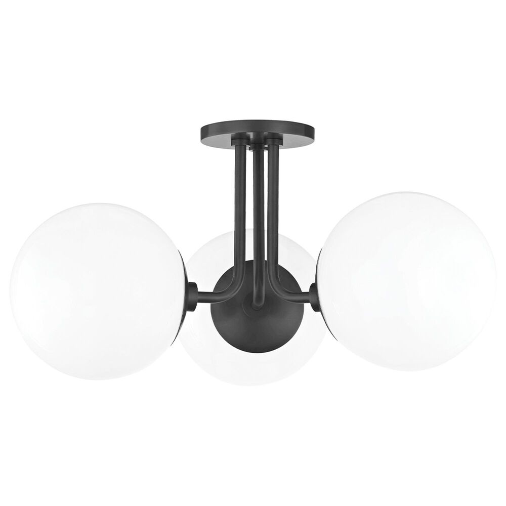 Mitzi Lighting Stella 3-Light Semi-Flush in Old Bronze, , large