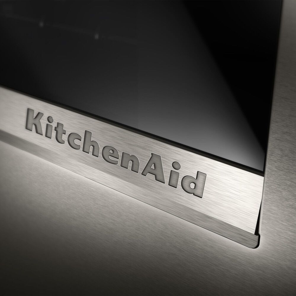 KitchenAid 2-Piece Kitchen Package with Black Ore 30" Smart Single Wall Oven and Black 30" Induction Cooktop, , large