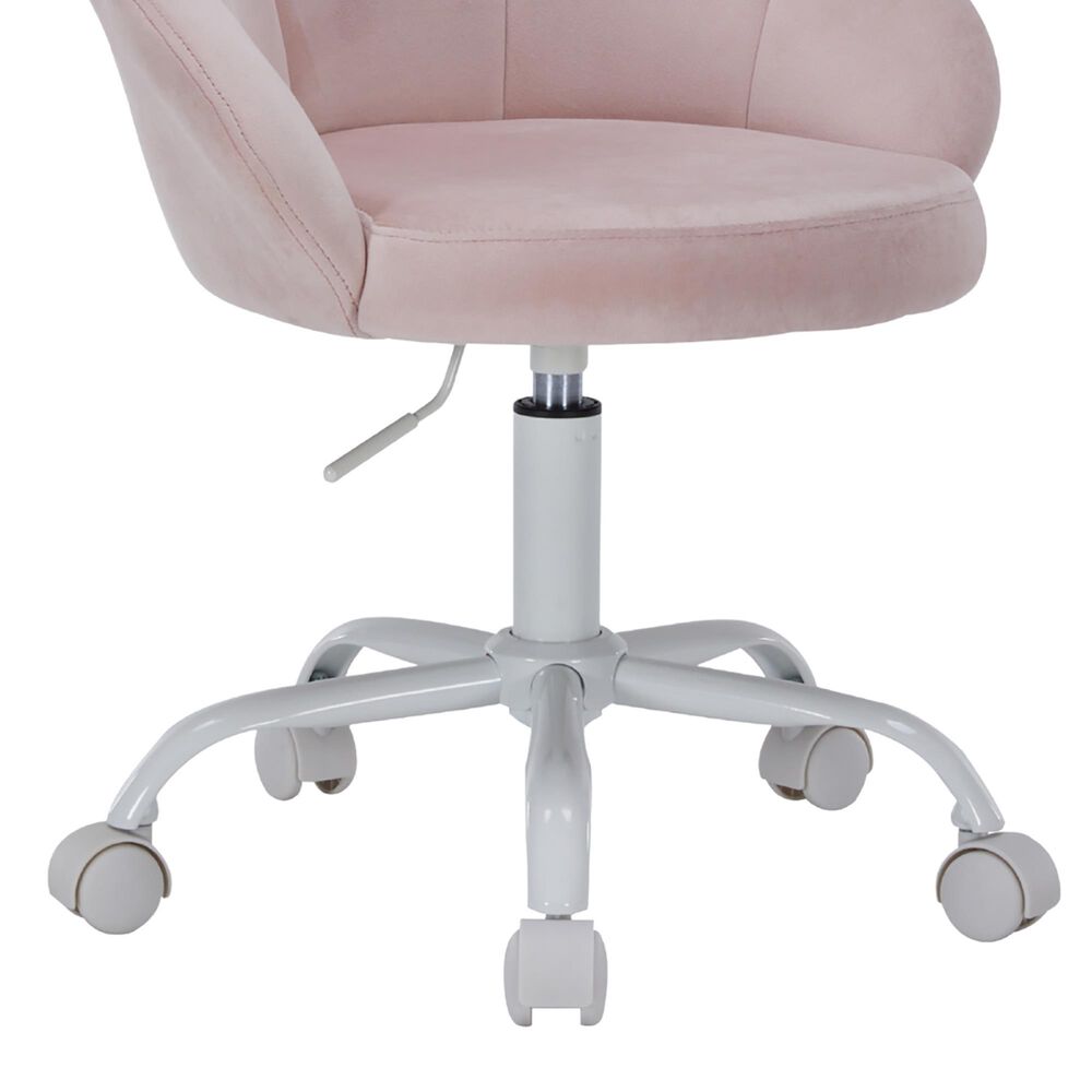 Impressions Vanity Kids' Dominique Swivel Vanity Chair in Light Pink, , large